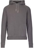 Zegna Solid Color Pullover Hoodie in Grey. UZ52-0820-K07 Zegna Solid Color Pullover Hoodie in Grey. UZ52-0820-K07