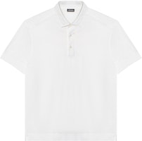Zegna Solid Color Slim Fit Polo Shirt UB350A5-B723-N00 Zegna Solid Color Slim Fit Polo Shirt UB350A5-B723-N00