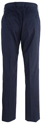 Zegna 深藍色純棉中腰休閒長褲 UAI17TR00852 Lookbook Zegna 深藍色純棉中腰休閒長褲 UAI17TR00852