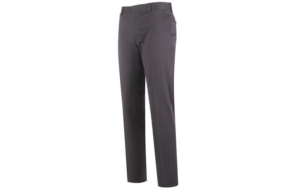 Shop Zegna 深灰色中腰直筒休閒褲 E8I03-TR14-318