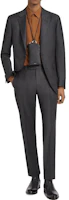 Cheap Zegna Solid Single-Breasted Blazer Suit with Flap Pockets. C22623-221225