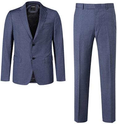 Zegna 深藍色單排扣西裝套裝 72270-7A7281-CGA Order Zegna 深藍色單排扣西裝套裝 72270-7A7281-CGA