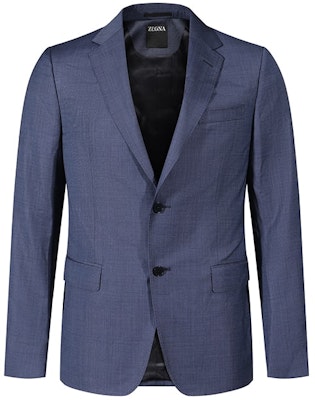 Zegna 深藍色單排扣西裝套裝 72270-7A7281-CGA Lookbook Zegna 深藍色單排扣西裝套裝 72270-7A7281-CGA