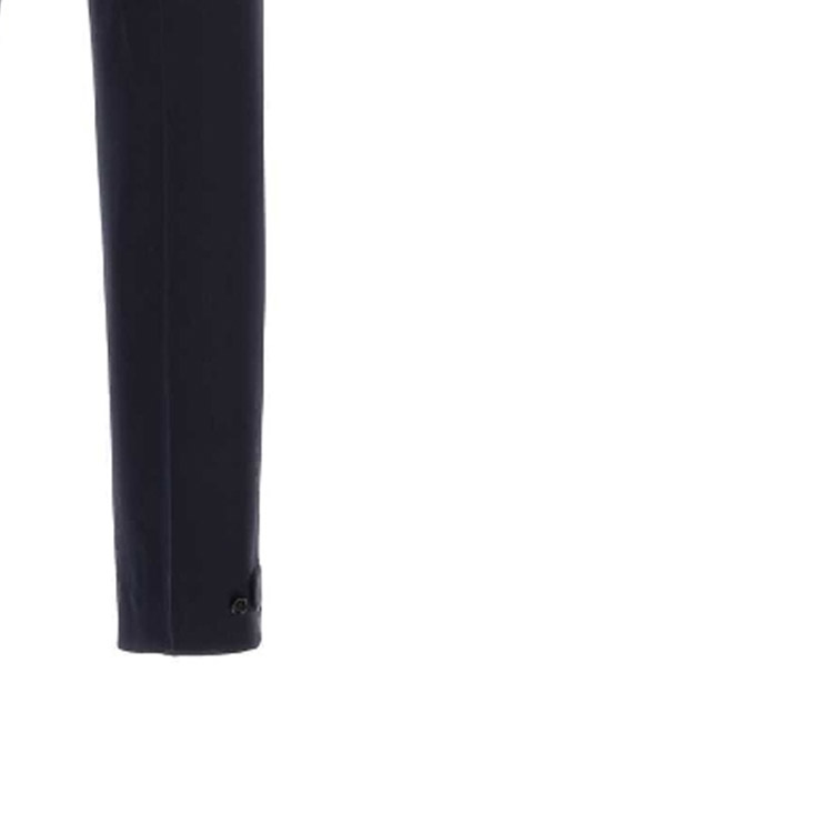 Details for Zegna 黑色隱藏拉鍊直筒休閒長褲 UCI04A6TP40-852R