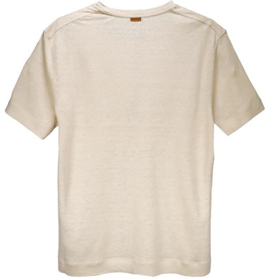 Zegna 純色黃色短袖圓領T恤 UD376-A7D783-N03 Lookbook Zegna 純色黃色短袖圓領T恤 UD376-A7D783-N03