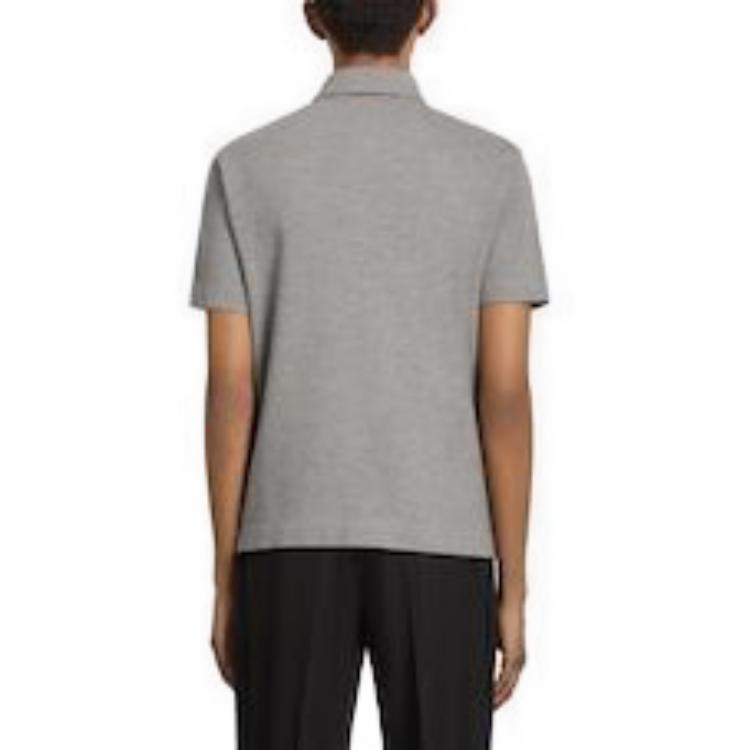 Shop Zegna Baju Polo Lengan Pendek Potongan Lurus. UA392-A752-K95