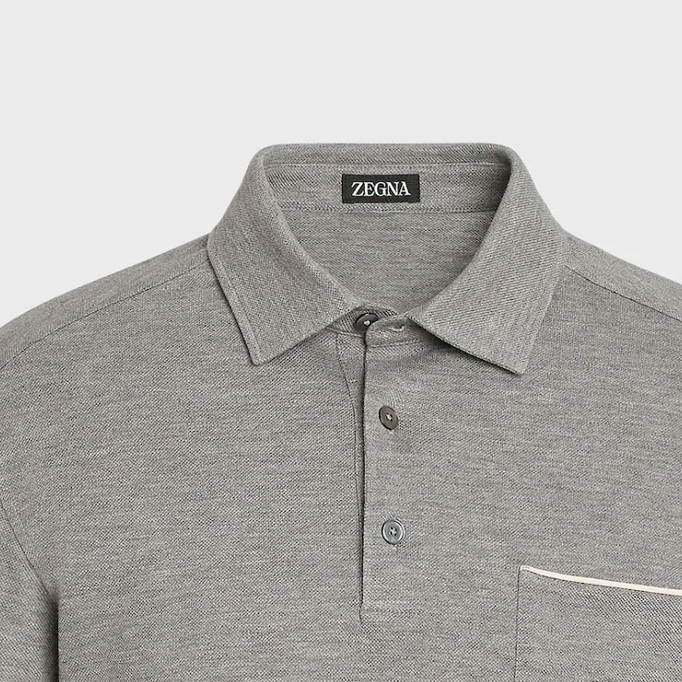 Purchase Zegna Baju Polo Lengan Pendek Potongan Lurus. UA392-A752-K95