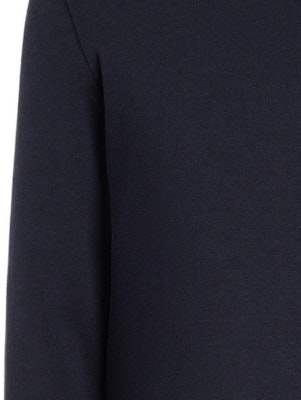 Jersey de punto con cuello redondo y rayas de manga larga Zegna azul marino. E8M91-110-B09 Sizing Jersey de punto con cuello redondo y rayas de manga larga Zegna azul marino. E8M91-110-B09