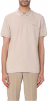 Order Zegna 米色純色字母印花設計Polo衫 UD358A7D746N03
