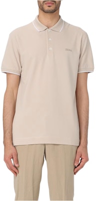 Zegna 米色純色字母印花設計Polo衫 UD358A7D746N03 Order Zegna 米色純色字母印花設計Polo衫 UD358A7D746N03
