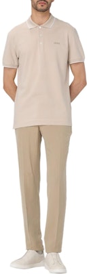 Zegna 米色純色字母印花設計Polo衫 UD358A7D746N03 Purchase Zegna 米色純色字母印花設計Polo衫 UD358A7D746N03