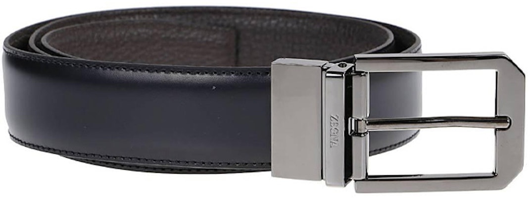 Zegna 雕刻Logo扣環皮帶 男女情侶款 藍色 3.5cm宽 B011RZLHAVGTBT Lookbook Zegna 雕刻Logo扣環皮帶 男女情侶款 藍色 3.5cm宽 B011RZLHAVGTBT