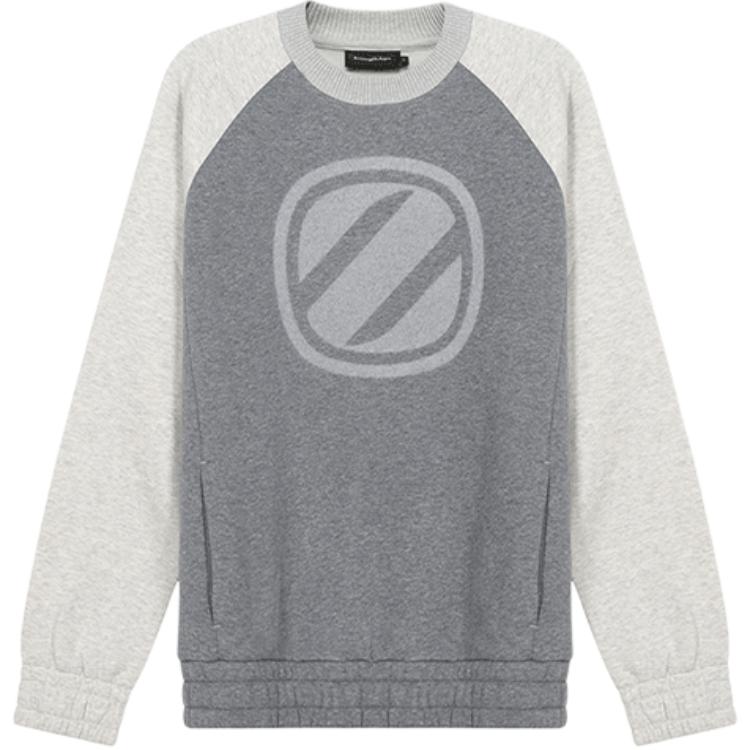 Zegna Fleece-Lined Crewneck Sweatshirt Light Grey N6ML01-160022