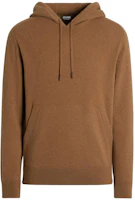 Order Zegna 棕色Foliage Oasi羊絨連帽長袖套頭衫。 E8K10-178-N95