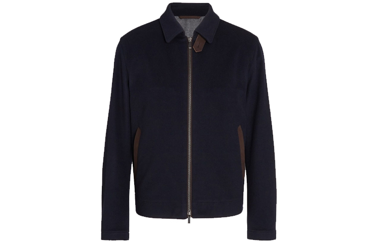 Zegna FW20 Loose Fit Zip-Up Long-Sleeve Jacket U7T02-TMIL12-531