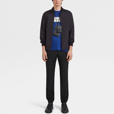 Zegna FW21 純色毛織抽繩運動長褲。 2ZF269-73V4C1-K09 Lookbook Zegna FW21 純色毛織抽繩運動長褲。 2ZF269-73V4C1-K09