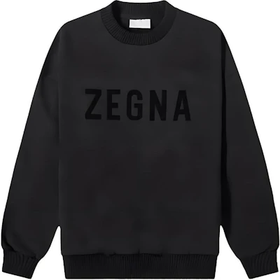 Zegna FW21 黑色標誌印花套頭衫 FZ1004-FZJ803-K09 Buy Zegna FW21 黑色標誌印花套頭衫 FZ1004-FZJ803-K09