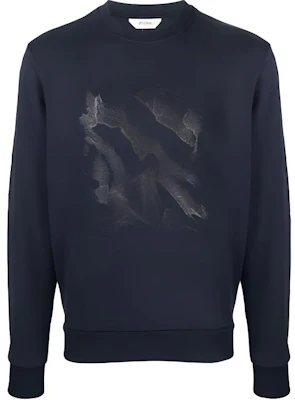 ゼニア FW21 ソニック ロゴプリント スウェットシャツ ブルー VY424-ZZ897-M8M1 Buy ゼニア FW21 ソニック ロゴプリント スウェットシャツ ブルー VY424-ZZ897-M8M1