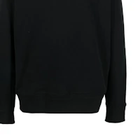 Sizing Zegna FW22 黑色圓領衛衣帶印花Logo。 UA522ACT872K09