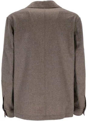 Zegna FW22 Brown Long Sleeve Solid Button-Up Shirt UAV46SOT6-012 Lookbook Zegna FW22 Brown Long Sleeve Solid Button-Up Shirt UAV46SOT6-012