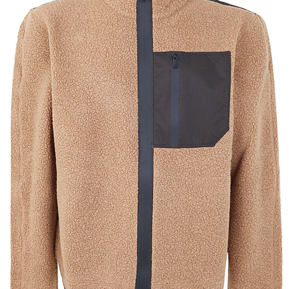 Zegna FW22  Brown Zip Pocket High Neck Jacket UA524ACT-847 圖 6