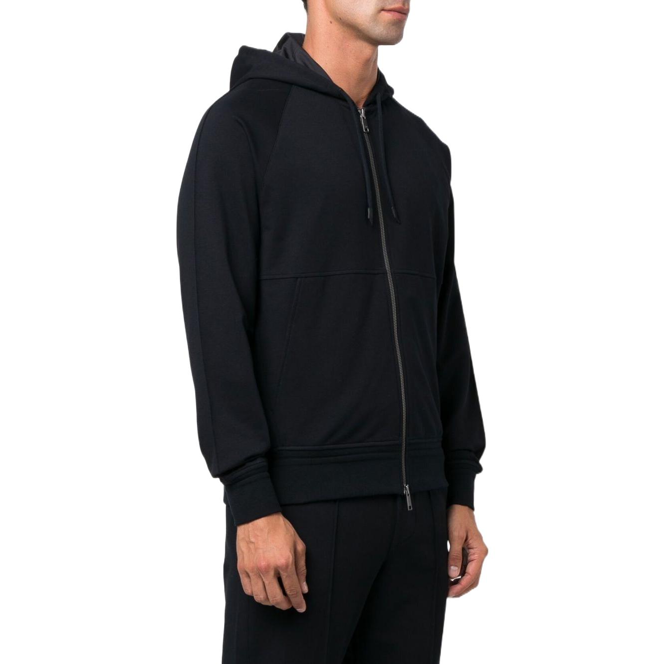 Purchase Zegna FW22 全拉鍊連帽外套 深藍色 UA553A859-B09