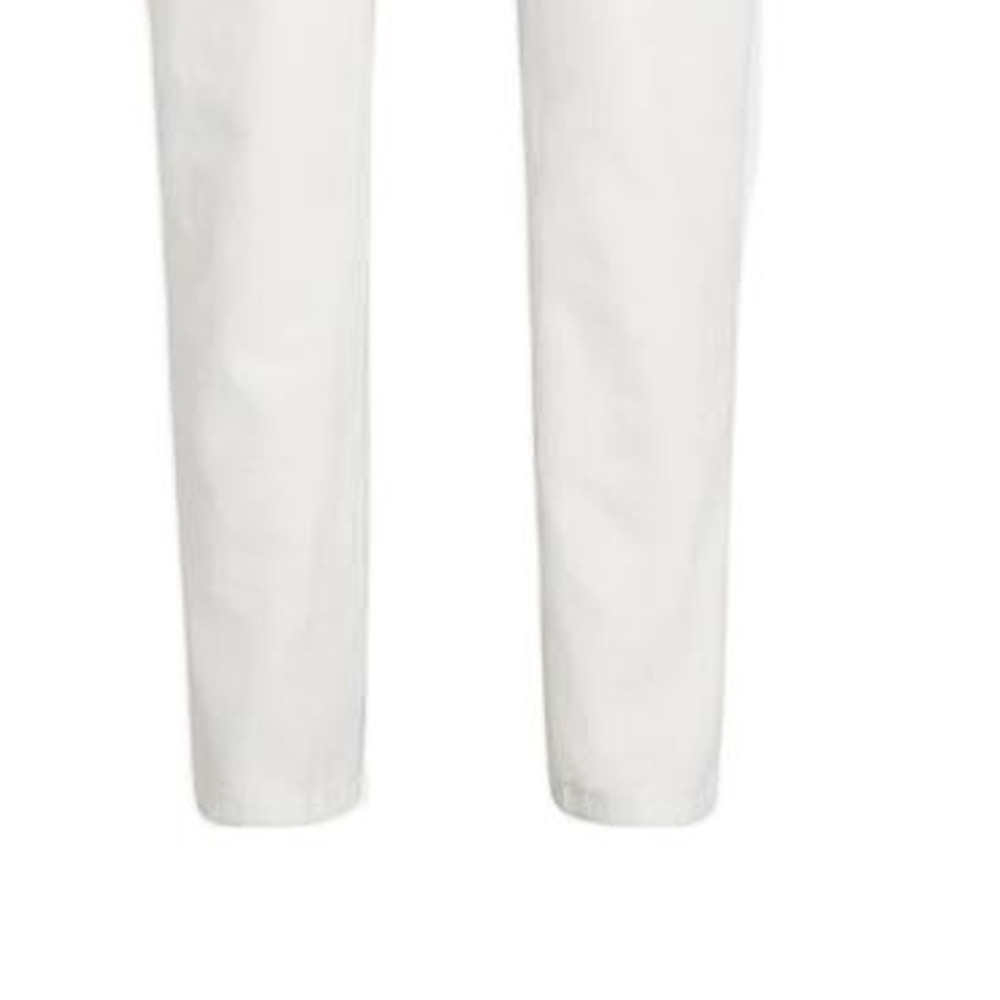 Sizing 杰尼亚 FW22 中腰直筒纯白牛仔裤. E8I81-CITY-100