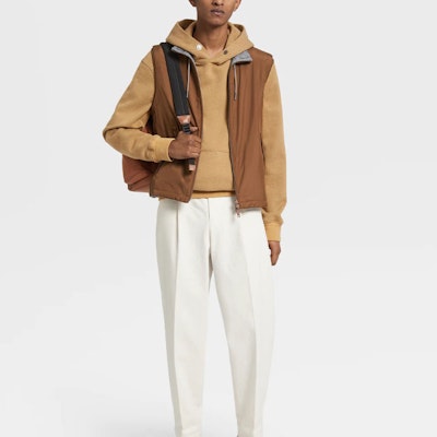 Zegna FW22 雙面休閒背心 紅棕色 E7T33-7110B-155 Shop Zegna FW22 雙面休閒背心 紅棕色 E7T33-7110B-155