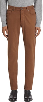Zegna FW22 修身直筒彈力牛仔褲 駝紅棕色 E8PZW-CITY-VIC Lookbook Zegna FW22 修身直筒彈力牛仔褲 駝紅棕色 E8PZW-CITY-VIC