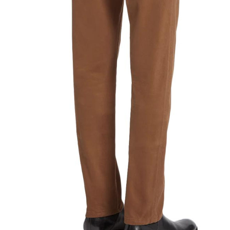 Purchase Zegna FW22 修身直筒彈力牛仔褲 駝紅棕色 E8PZW-CITY-VIC