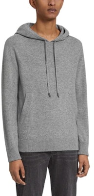 Zegna FW22 灰色純色長袖抽繩連帽衫 E8K10-178-K95 Lookbook Zegna FW22 灰色純色長袖抽繩連帽衫 E8K10-178-K95