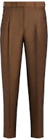 Zegna FW22 Solid Pleated Tapered Casual Pants. 401F03-75AD12 Zegna FW22 Solid Pleated Tapered Casual Pants. 401F03-75AD12