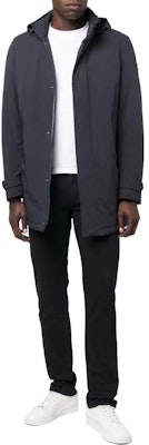 Zegna FW22 直筒黑色牛仔褲休閒純色 E8PZWCITYBLK Lookbook Zegna FW22 直筒黑色牛仔褲休閒純色 E8PZWCITYBLK