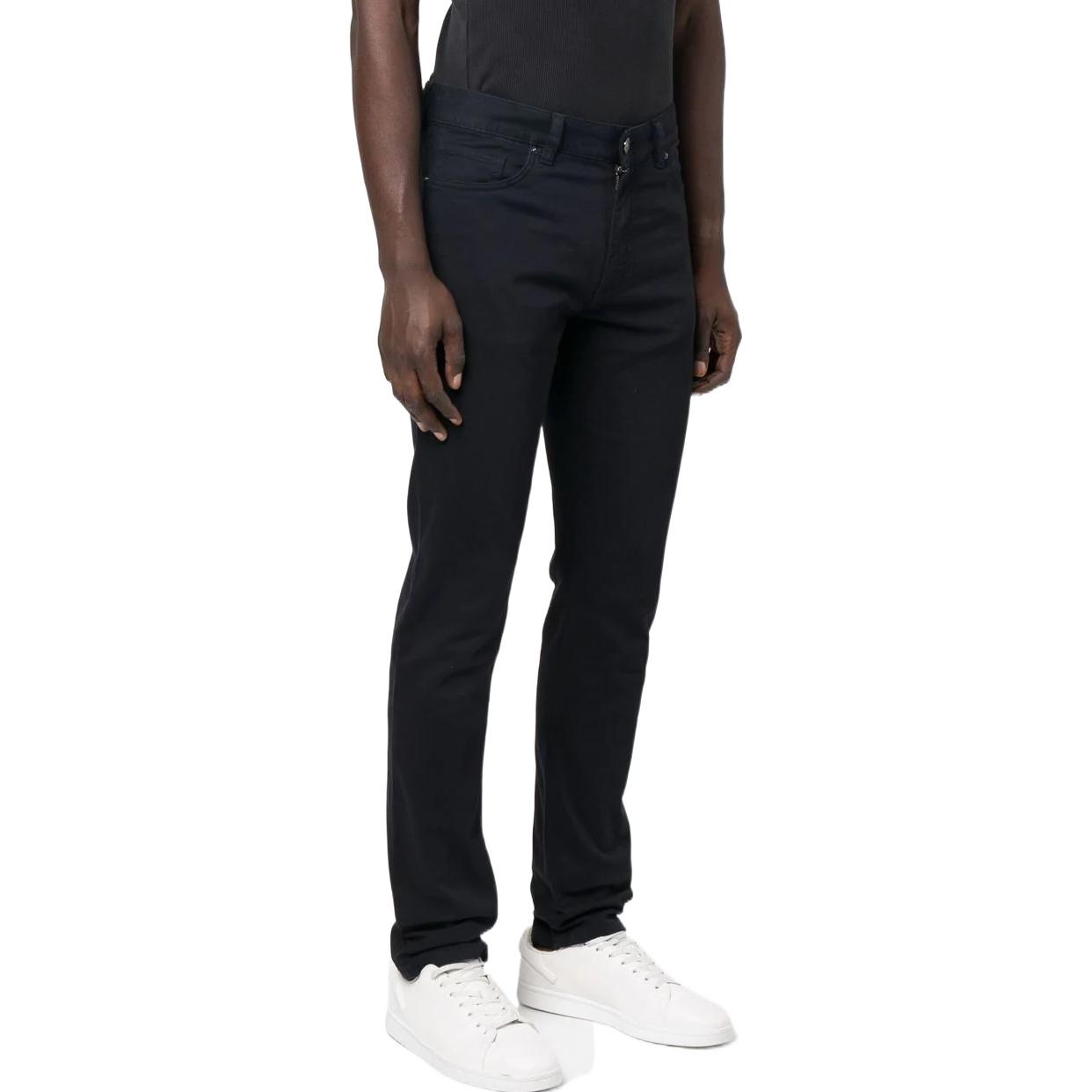 Purchase Zegna FW22 直筒黑色牛仔褲休閒純色 E8PZWCITYBLK