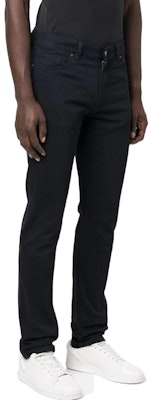 Zegna FW22 直筒黑色牛仔褲休閒純色 E8PZWCITYBLK Purchase Zegna FW22 直筒黑色牛仔褲休閒純色 E8PZWCITYBLK