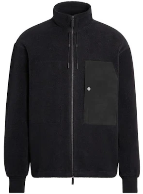 Zegna FW22 黑色高領口袋貼布長袖運動衫 UA561-A883-K09 Buy Zegna FW22 黑色高領口袋貼布長袖運動衫 UA561-A883-K09