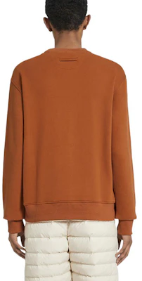 Zegna FW22標誌印花男士紅棕色圓領套頭衫 UA522-ACT872-VJC Shop Zegna FW22標誌印花男士紅棕色圓領套頭衫 UA522-ACT872-VJC