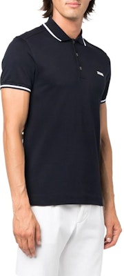 Zegna FW22 標誌印花短袖POLO衫 海軍藍 UA358A746B09 Purchase Zegna FW22 標誌印花短袖POLO衫 海軍藍 UA358A746B09