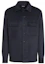 Buy Zegna FW22 Navy Blue Solid Pocket Button-Up Shirt Jacket for Men E8V46-SOT6-923