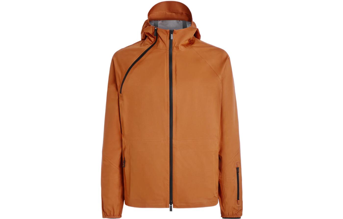 Zegna FW22 Solid 3-Layer Windproof Hooded Jacket for Men UATA2-ACT425-VJC