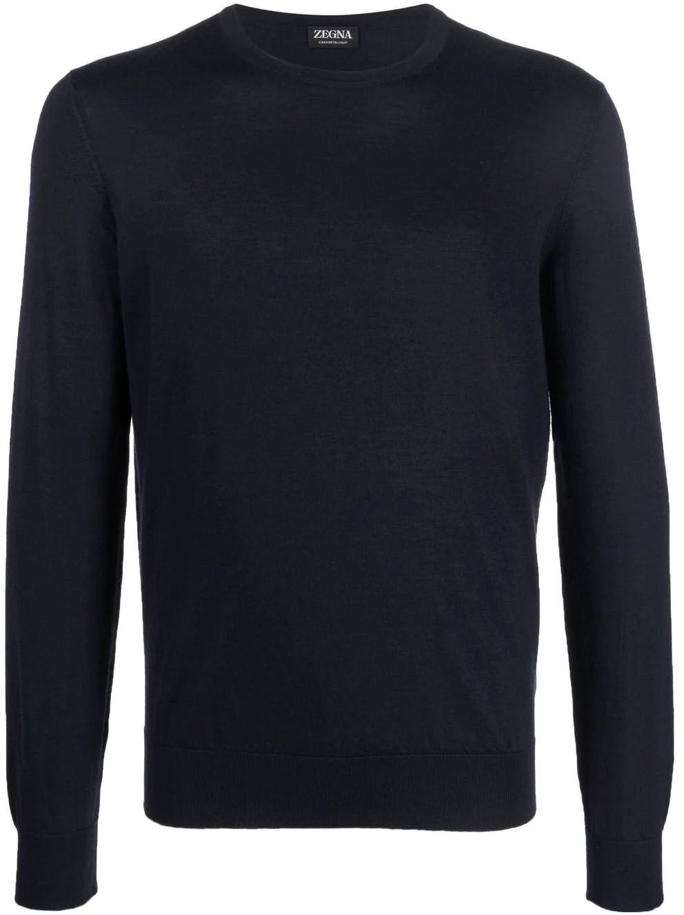 zegna-fw-22-solid-blue-round-neck-pullover-knit-sweater-for-men-e8-j00110-b98