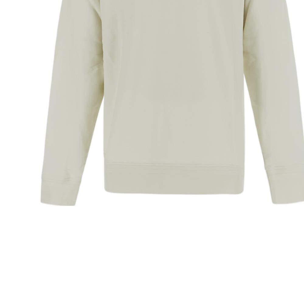 Sizing Zegna FW22 男士白色字母印花圓領套頭衛衣。 UA522ACT872-N01