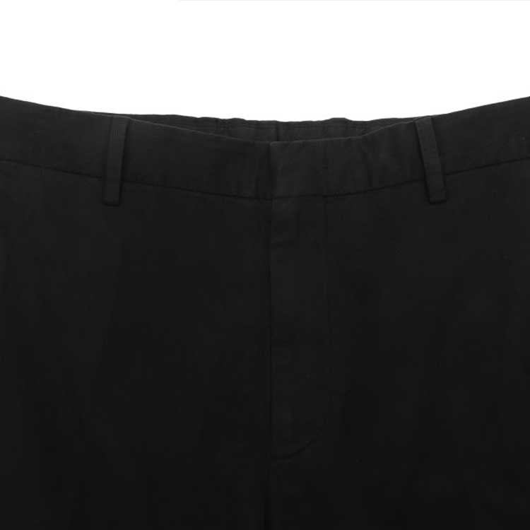 Purchase Zegna 秋冬23 黑色彈性直筒休閒長褲 UCI17A6-TR00-990