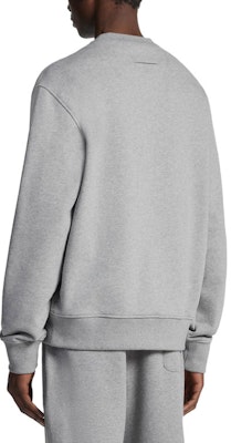 Zegna FW23 字母印花圓領長袖衛衣。 UC522A6-C872-N01 1