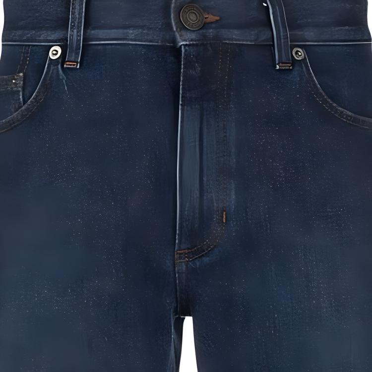 Details for Zegna FW23 男士修身剪裁靛藍中腰牛仔褲配拉鏈細節 UCIC7-A6CITY-002