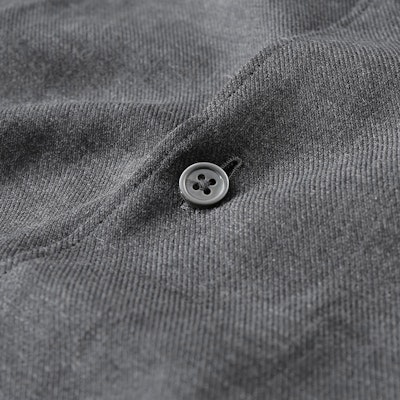 ゼニア FW23 ダークグレー 無地 長袖 ボタンアップ シャツ UCX44A6-SRF5-470 Purchase ゼニア FW23 ダークグレー 無地 長袖 ボタンアップ シャツ UCX44A6-SRF5-470