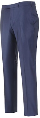 Zegna FW23 直筒中腰藍色西裝褲 626F0-1A675T-B12 Shop Zegna FW23 直筒中腰藍色西裝褲 626F0-1A675T-B12