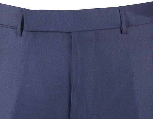 Zegna FW23 直筒中腰藍色西裝褲 626F0-1A675T-B12 Details for Zegna FW23 直筒中腰藍色西裝褲 626F0-1A675T-B12