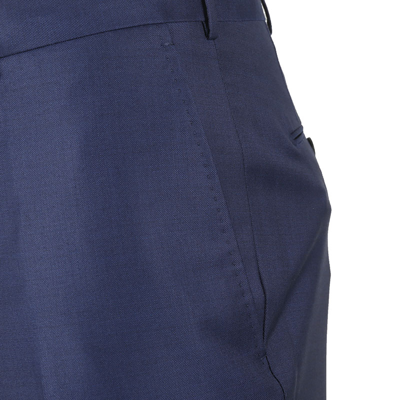 Sizing Zegna FW23 直筒中腰藍色西裝褲 626F0-1A675T-B12