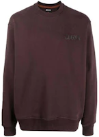 Zegna FW23 Brown Solid Crewneck Pullover Long Sleeve Sweatshirt UC522-A6C872-R09 Zegna FW23 Brown Solid Crewneck Pullover Long Sleeve Sweatshirt UC522-A6C872-R09